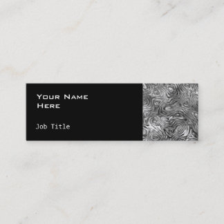 Molten business card side skinny black