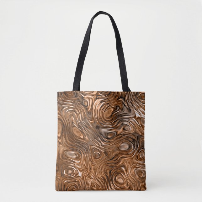 Molten "Copper" print all over tote bag (Front)