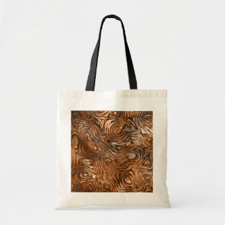 Molten "Copper" print budget tote Bag