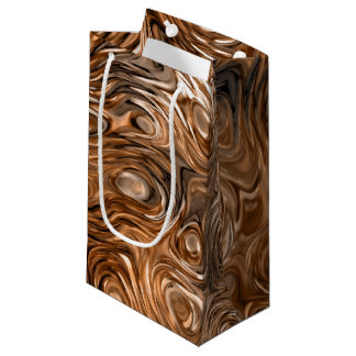 Molten "Copper" print gift bag small
