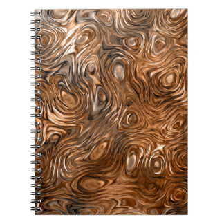 Molten "Copper" print notebook