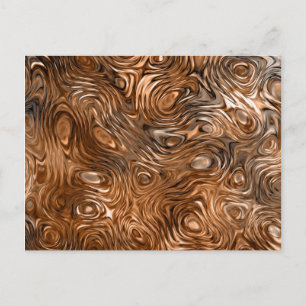 Molten "Copper" print postcard