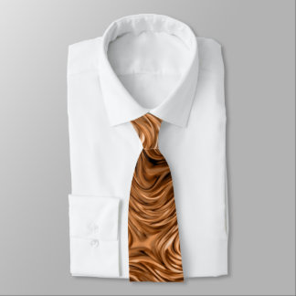 Molten "Copper" print tie
