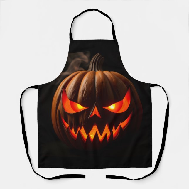Molten Glow Pumpkin Masterpiece Apron (Front)