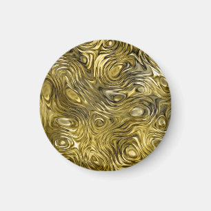 Molten "Gold" magnet round