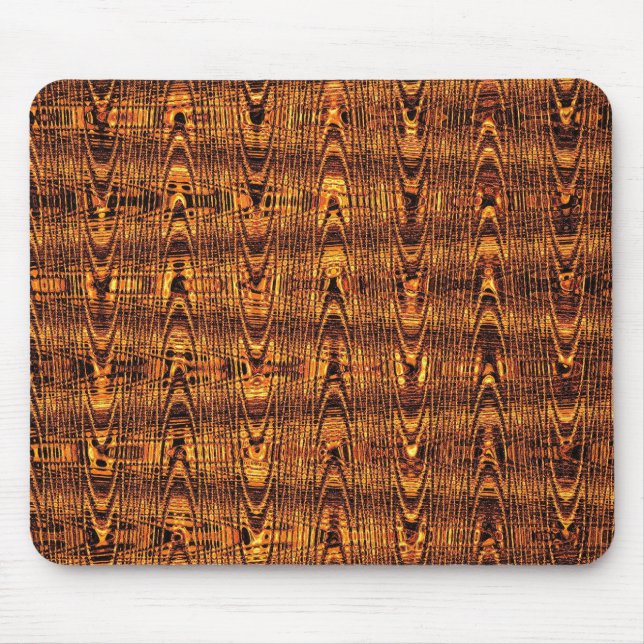 Molten Gold Pattern II Mouse Pad (Front)