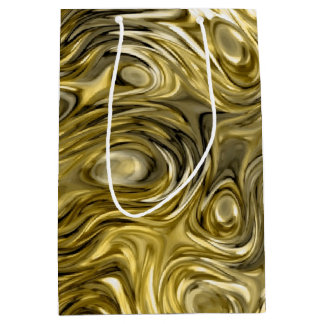 Molten "Gold" print gift bag medium