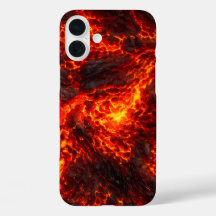 Molten Lava Flow Volcanic Abstract
