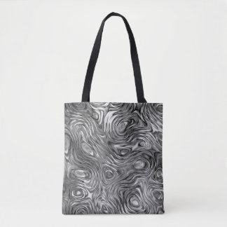 Molten print all over tote bag