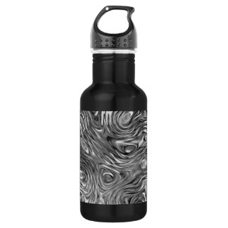 Molten print aluminium black 532 ml water bottle