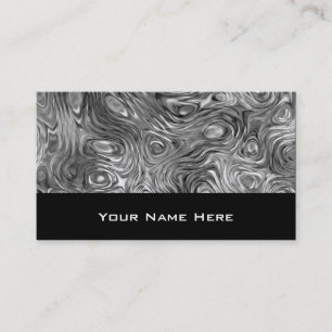 Molten print business card black