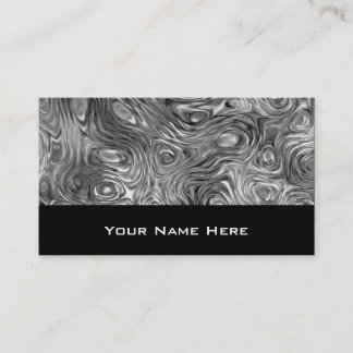 Molten print business card black