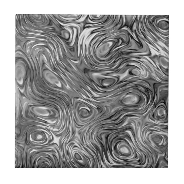 Molten print ceramic tile (Front)