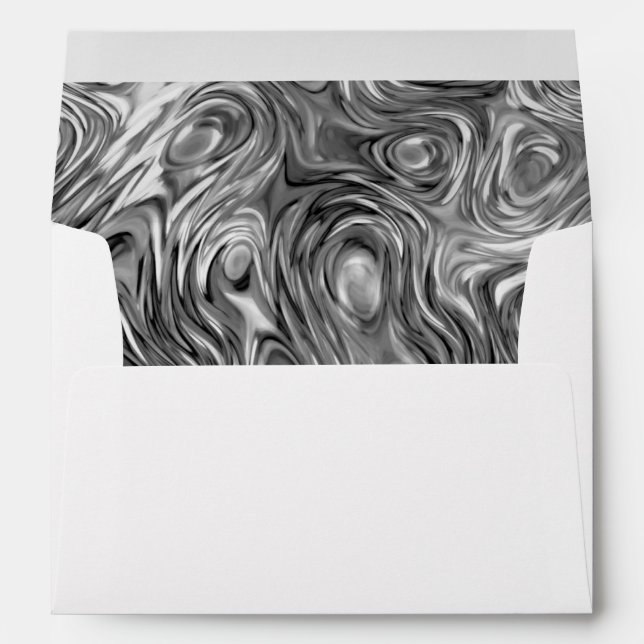 Molten print envelope A7 white (Back (Bottom))