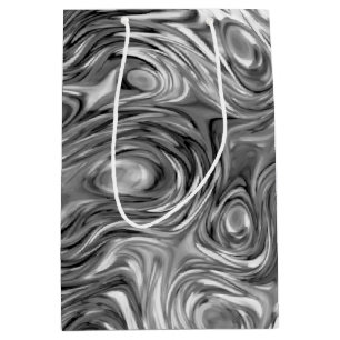 Molten print gift bag medium