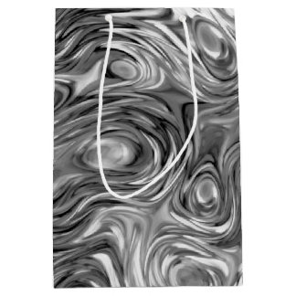 Molten print gift bag medium