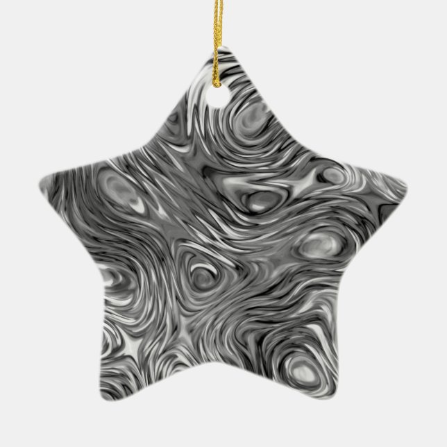 Molten print ornament star (Front)