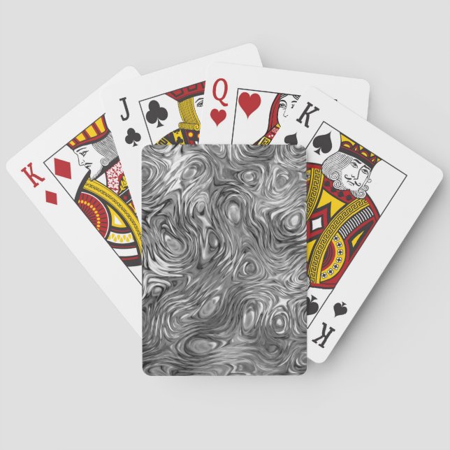 Molten print playing cards (Back)