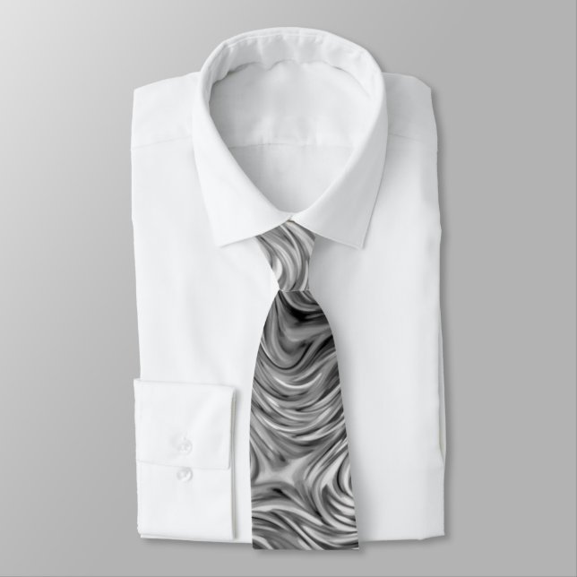 Molten print tie (Tied)