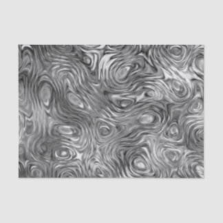 Molten print tissue paper