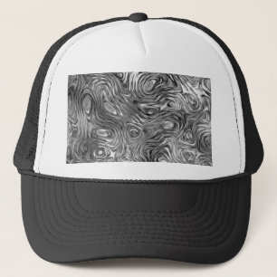 Molten print trucker hat