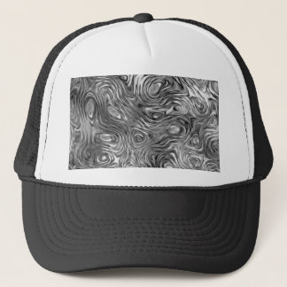 Molten print trucker hat