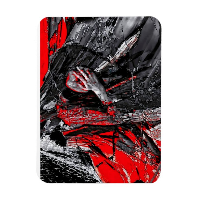 Molten Soul  Magnet (Vertical)