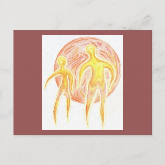 Molten Time / Aliens / Planet Art SF / Postcard (Front)