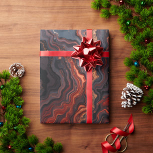 Molten Veins Wrapping Paper