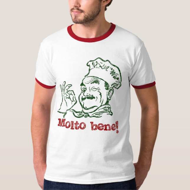 "Molto bene!" Vintage T-Shirt (Front)