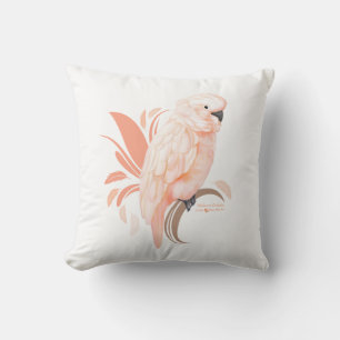 Moluccan Cockatoo Cushion