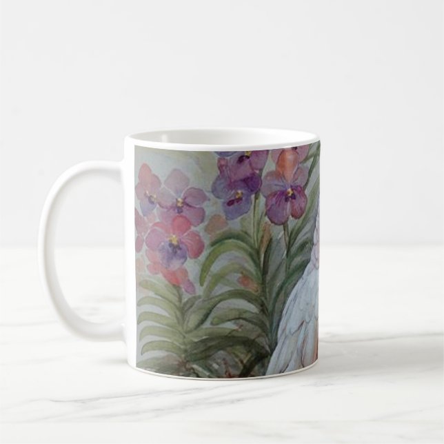 moluccan print coffeee mug (Left)