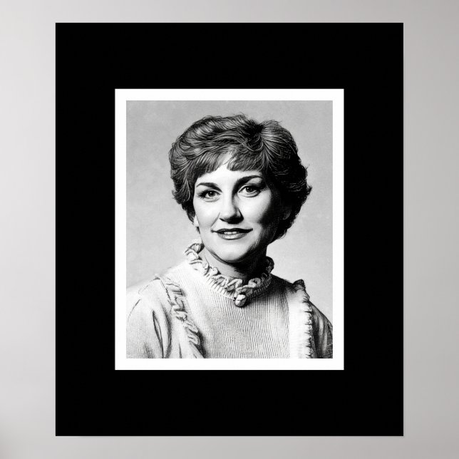Mom as computer drawing poster (Front)