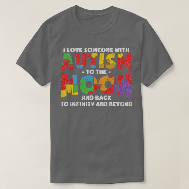 Mom Autistic Kids Autism Awareness Mother Gift T-Shirt (Design Front)