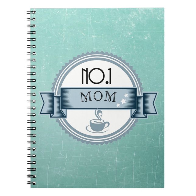 MOM award retro style Notebook (Front)