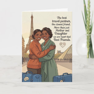 Mom Best Friend Mother's Day Card