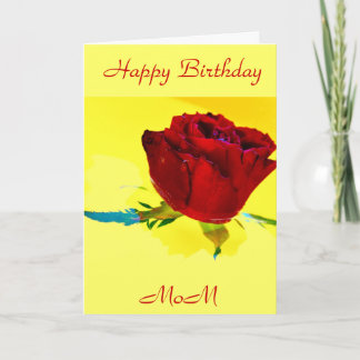 MOM BIRTHDAY CARD