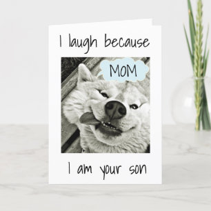 ***MOM*** BIRTHDAY WISH FROM YOUR LUCKY SON CARD