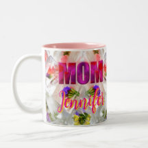'Mom-Boss-Fire' - Floral design in cubes