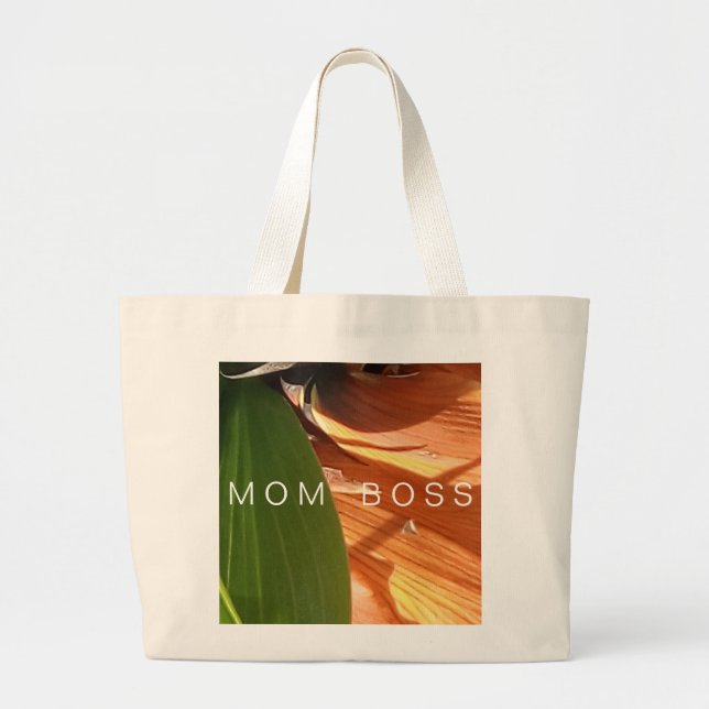 Mom BossTote Bag (Front)