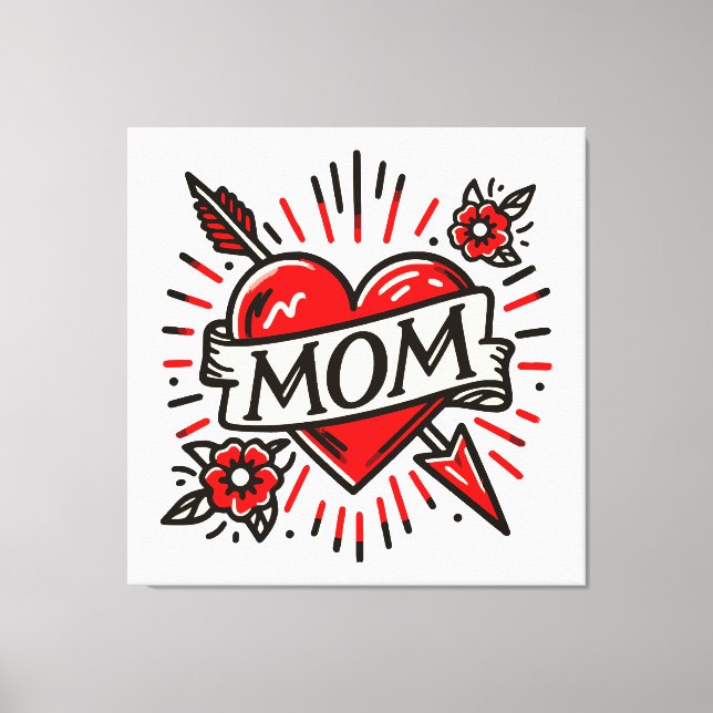 MOM CANVAS PRINT (Front)