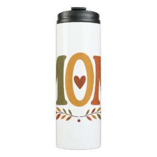MOM Cosy Fall Autumn Motherhood Thermal Tumbler