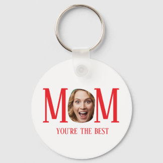 MOM Custom Photo Keychain