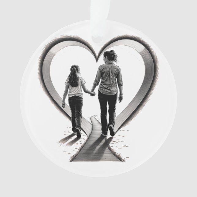 Mom day´s love  ornament (Front)