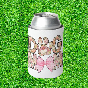 Mom Dog Birthday Golf Gift Can Cooler