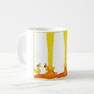 Mom Duck & Ducklings mug