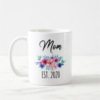 Mom Established 2020 Mug, Mug, Funny Coffee Mug