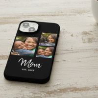 Mom Established Modern Script Black 3 Photo