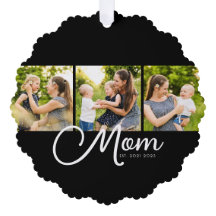 Mom Established Modern Script Black 3 Photo