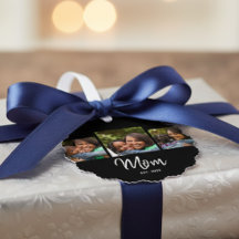 Mom Established Modern Script Black 3 Photo 